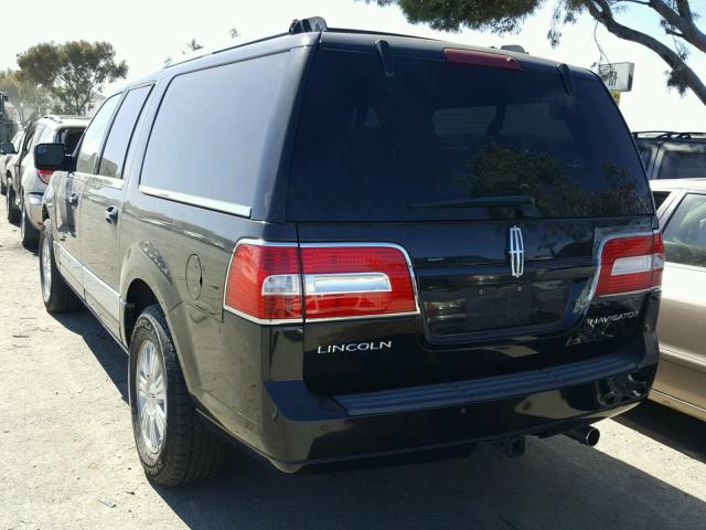 5LMJJ3H55AEJ06704 - 2010 LINCOLN NAVIGATOR შავი ფოტო 3