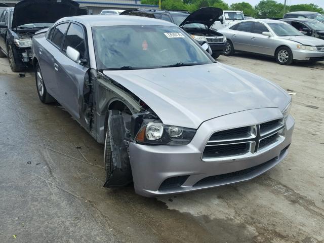 2B3CL3CG0BH530872 - 2011 DODGE CHARGER GRAY photo 1