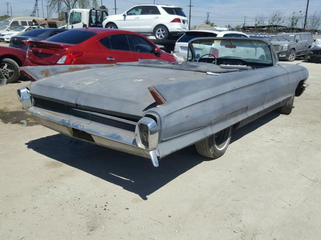 62J064672 - 1962 CADILLAC CADILLAC GRAY photo 4