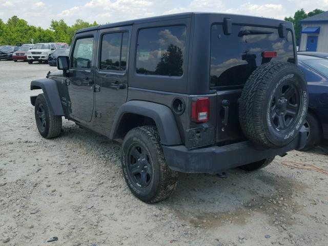 1C4BJWDG9HL732802 - 2017 JEEP WRANGLER U GRAY photo 3