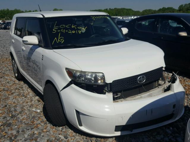 JTLKE50E291080822 - 2009 TOYOTA SCION XB WHITE photo 1