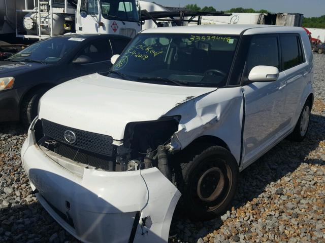 JTLKE50E291080822 - 2009 TOYOTA SCION XB WHITE photo 2