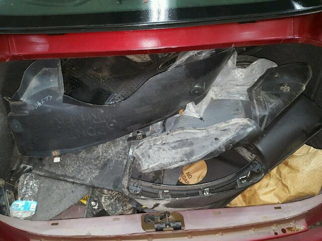 2G2WP552281168112 - 2008 PONTIAC GRAND PRIX მუქწითელი ფოტო 10