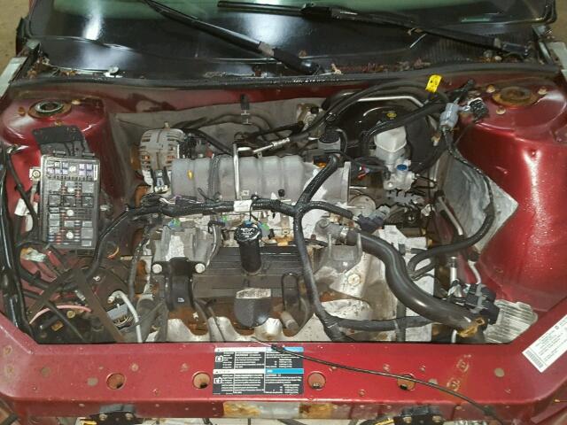 2G2WP552281168112 - 2008 PONTIAC GRAND PRIX მუქწითელი ფოტო 7