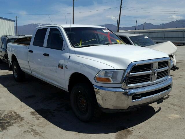 3C6UD5HL5CG102757 - 2012 DODGE RAM 2500 S WHITE photo 1
