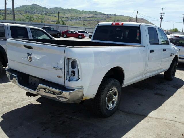 3C6UD5HL5CG102757 - 2012 DODGE RAM 2500 S WHITE photo 4