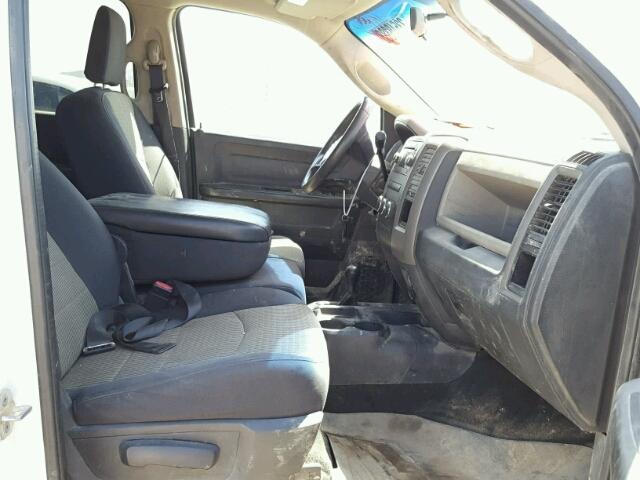 3C6UD5HL5CG102757 - 2012 DODGE RAM 2500 S WHITE photo 5