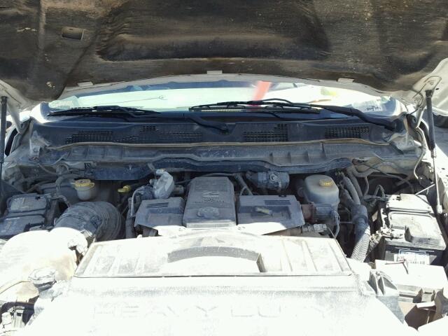 3C6UD5HL5CG102757 - 2012 DODGE RAM 2500 S WHITE photo 7