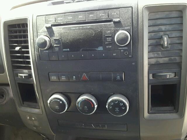 3C6UD5HL5CG102757 - 2012 DODGE RAM 2500 S WHITE photo 9