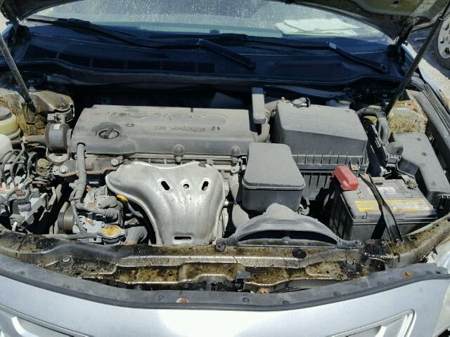 4T1BE46K87U604923 - 2007 TOYOTA CAMRY NEW SILVER photo 7