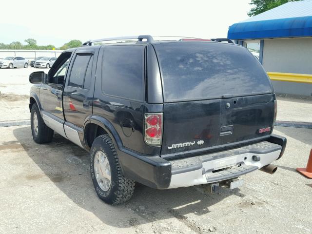 1GKDT13W7Y2227866 - 2000 GMC JIMMY / EN BLACK photo 3