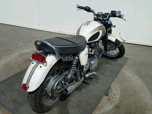 SMT910K17ET656696 - 2014 TRIUMPH MOTORCYCLE BONNEVILLE WHITE photo 4