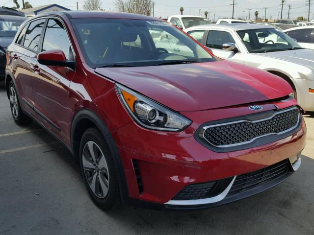 KNDCB3LC5H5101452 - 2017 KIA NIRO FE RED photo 1