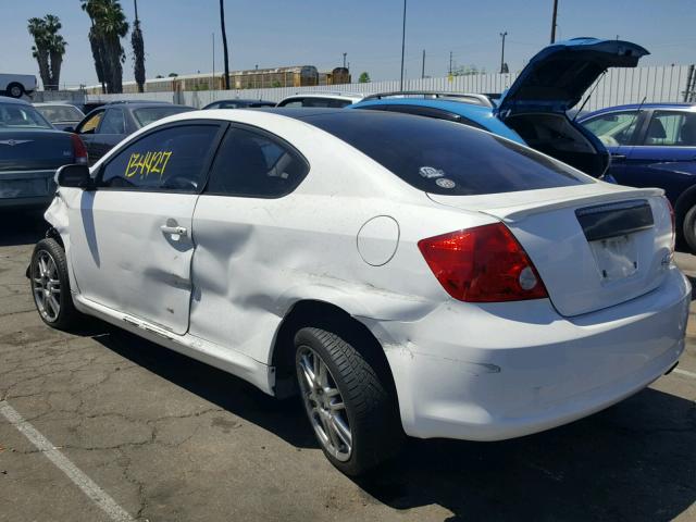 JTKDE177060140465 - 2006 TOYOTA SCION TC 白色 照片 3