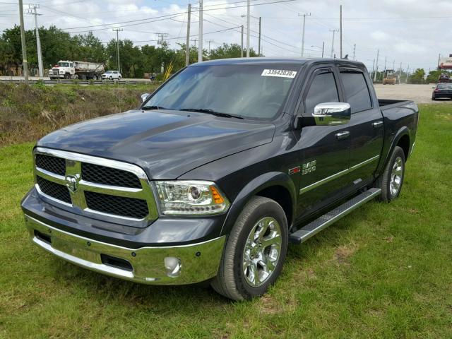 1C6RR6NM1FS578009 - 2015 RAM 1500 LARAM GRAY photo 2