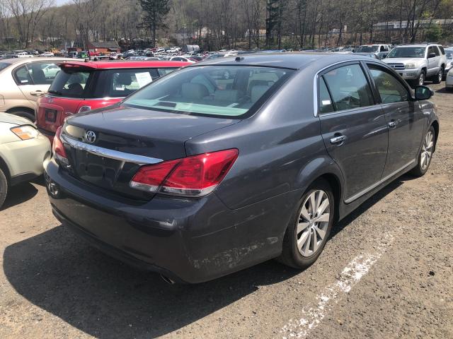 4T1BK3DB2BU415635 - 2011 TOYOTA AVALON BAS BLACK photo 4