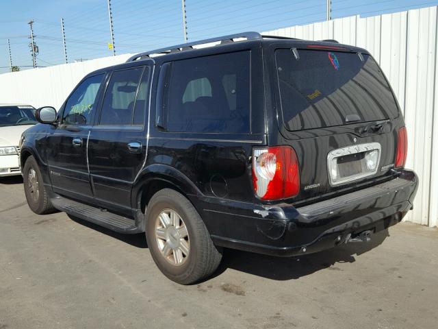 5LMEU27R82LJ12890 - 2002 LINCOLN NAVIGATOR 黑色 照片 3