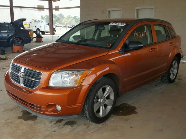 1B3CB3HA7BD269535 - 2011 DODGE CALIBER MA ORANGE photo 2