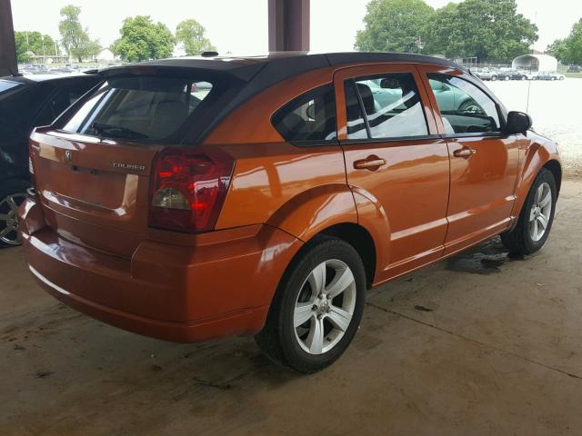 1B3CB3HA7BD269535 - 2011 DODGE CALIBER MA ORANGE photo 4