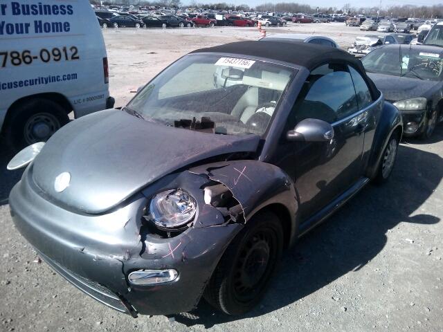 3VWBM31Y05M303039 - 2005 VOLKSWAGEN NEW BEETLE Grafit foto 2