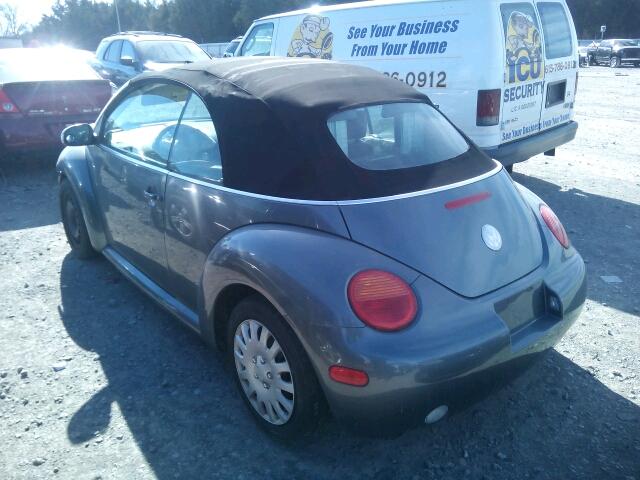 3VWBM31Y05M303039 - 2005 VOLKSWAGEN NEW BEETLE Grafit foto 3