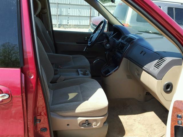 KNDUP131836467272 - 2003 KIA SEDONA EX RED photo 5