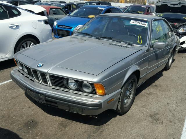 WBAEC8419J3267388 - 1988 BMW 635 CSI AU SILVER photo 2