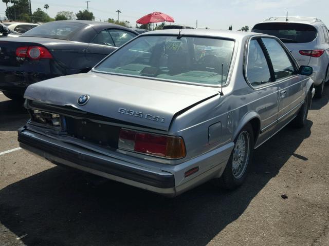 WBAEC8419J3267388 - 1988 BMW 635 CSI AU SILVER photo 4