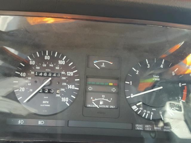 WBAEC8419J3267388 - 1988 BMW 635 CSI AU SILVER photo 8