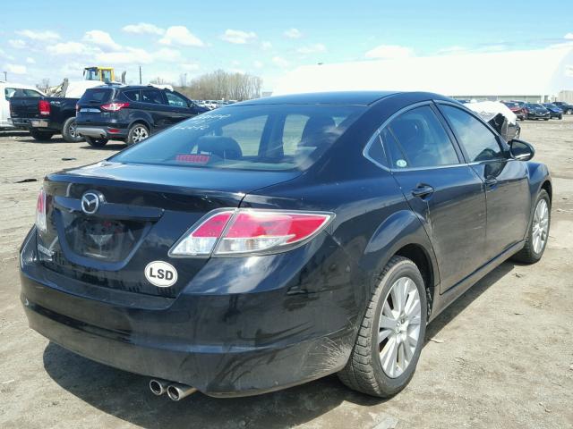 1YVHZ8CH5A5M54087 - 2010 MAZDA 6 I BLACK photo 4