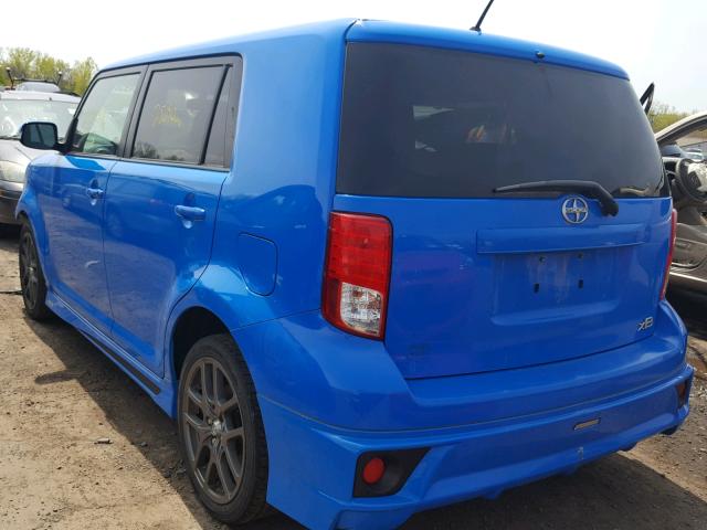 JTLZE4FE2B1136571 - 2011 TOYOTA SCION XB ლურჯი ფოტო 3