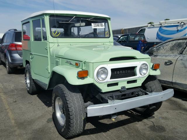 00000000FJ4082853 - 1970 TOYOTA LANDCRUISR GREEN photo 1