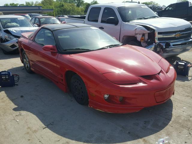 2G2FS22K722126845 - 2002 PONTIAC FIREBIRD RED photo 1