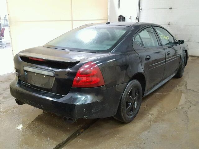 2G2WP552361152742 - 2006 PONTIAC GRAND PRIX BLACK photo 4