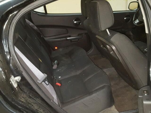 2G2WP552361152742 - 2006 PONTIAC GRAND PRIX BLACK photo 6