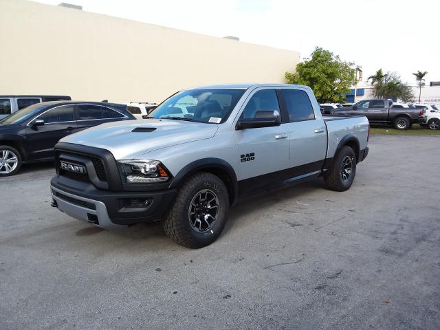 1C6RR7YG6JS103508 - 2018 RAM 1500 REBEL SILVER photo 1