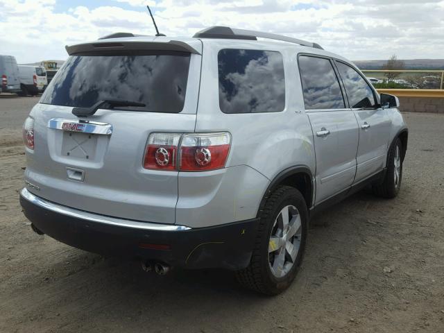 1GKKRRED7CJ325326 - 2012 GMC ACADIA SLT ვერცხლისფერი ფოტო 4