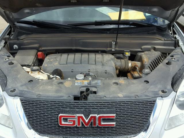 1GKKRRED7CJ325326 - 2012 GMC ACADIA SLT ვერცხლისფერი ფოტო 7