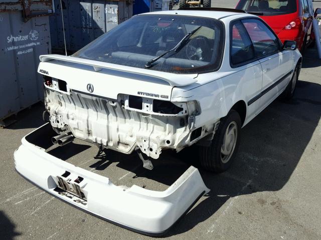 JH4DA9362MS009326 - 1991 ACURA INTEGRA GS WHITE photo 4