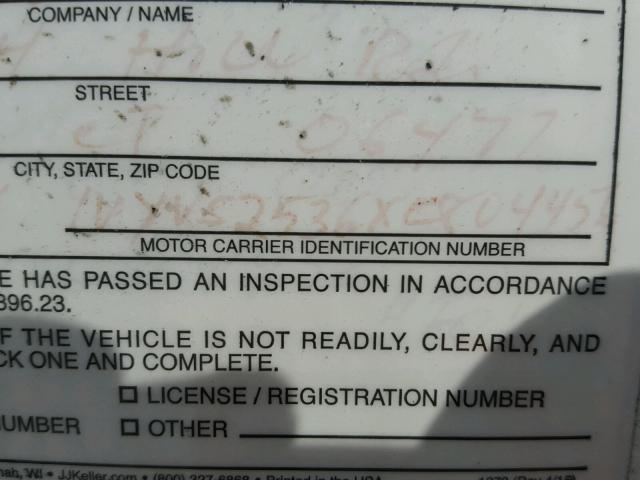 1UYVS2536XC804456 - 1999 UTILIMASTER TRAILER WHITE photo 8