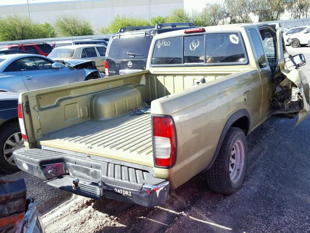 1N6DD26S1WC300824 - 1998 NISSAN FRONTIER K GREEN photo 4