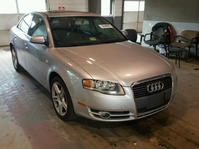 WAUAF78E57A128716 - 2007 AUDI A4 2 SILVER photo 1