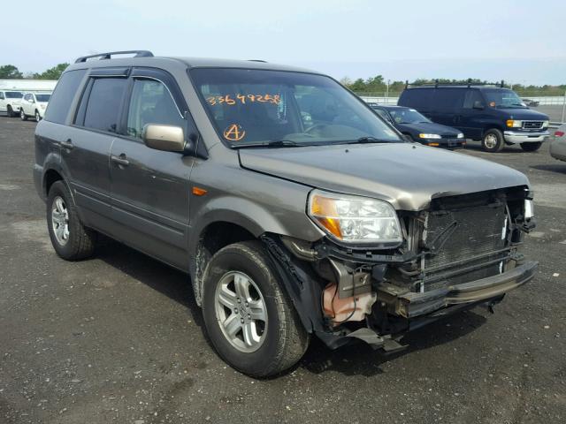 5FNYF18268B013944 - 2008 HONDA PILOT VP TAN photo 1