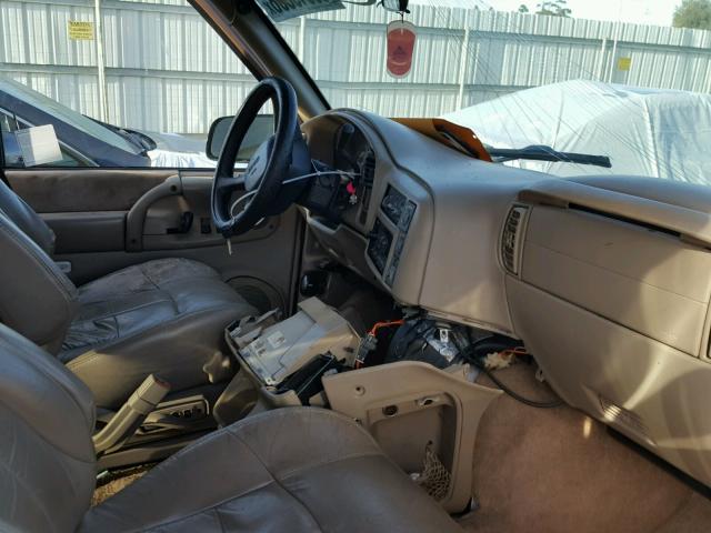 1GKDM19W9XB518629 - 1999 GMC SAFARI XT GOLD photo 5