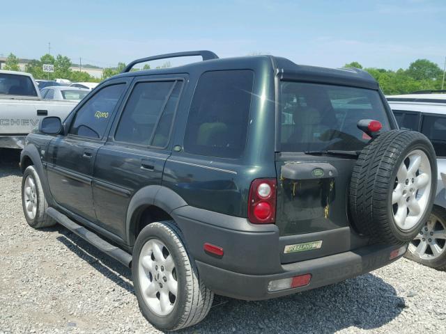 SALNY22233A272736 - 2003 LAND ROVER FREELANDER GREEN photo 3