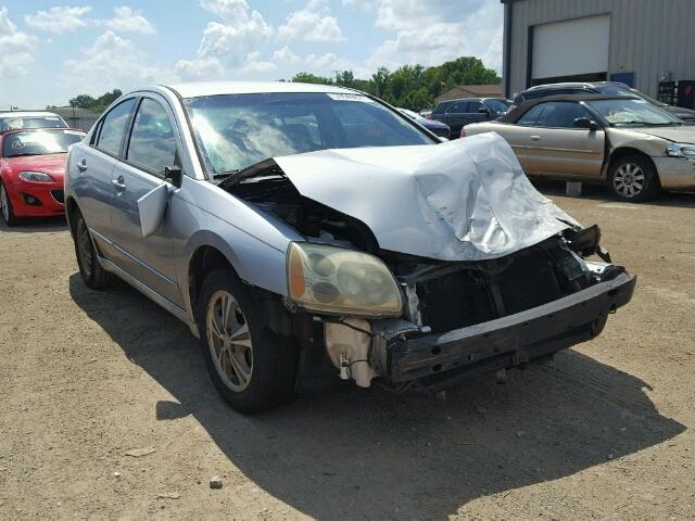 4A3AB36FX4E082577 - 2004 MITSUBISHI GALANT SILVER photo 1