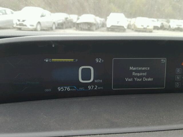 JTDKARFP5H3032726 - 2017 TOYOTA PRIUS PRIM ვერცხლისფერი ფოტო 8