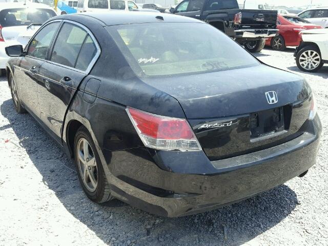 1HGCP2F80AA180658 - 2010 HONDA ACCORD EXL BLACK photo 3