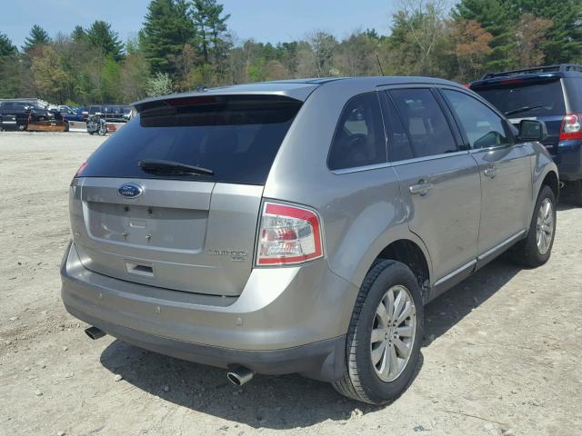 2FMDK49C78BA61786 - 2008 FORD EDGE LIMIT SILVER photo 4