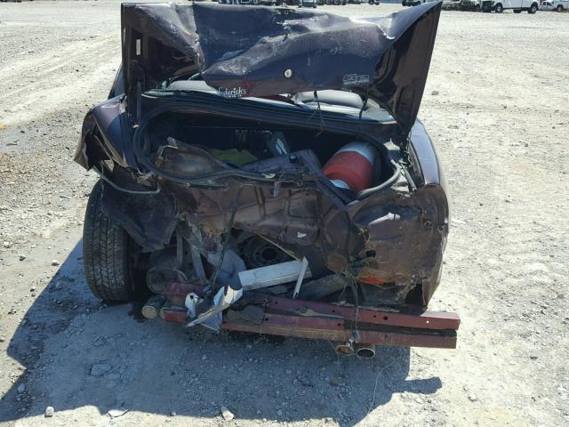 1G2WP52K72F267058 - 2002 PONTIAC GRAND PRIX MAROON photo 9
